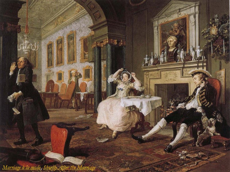 Marriage à-la-mode, Shortly After the Marriage